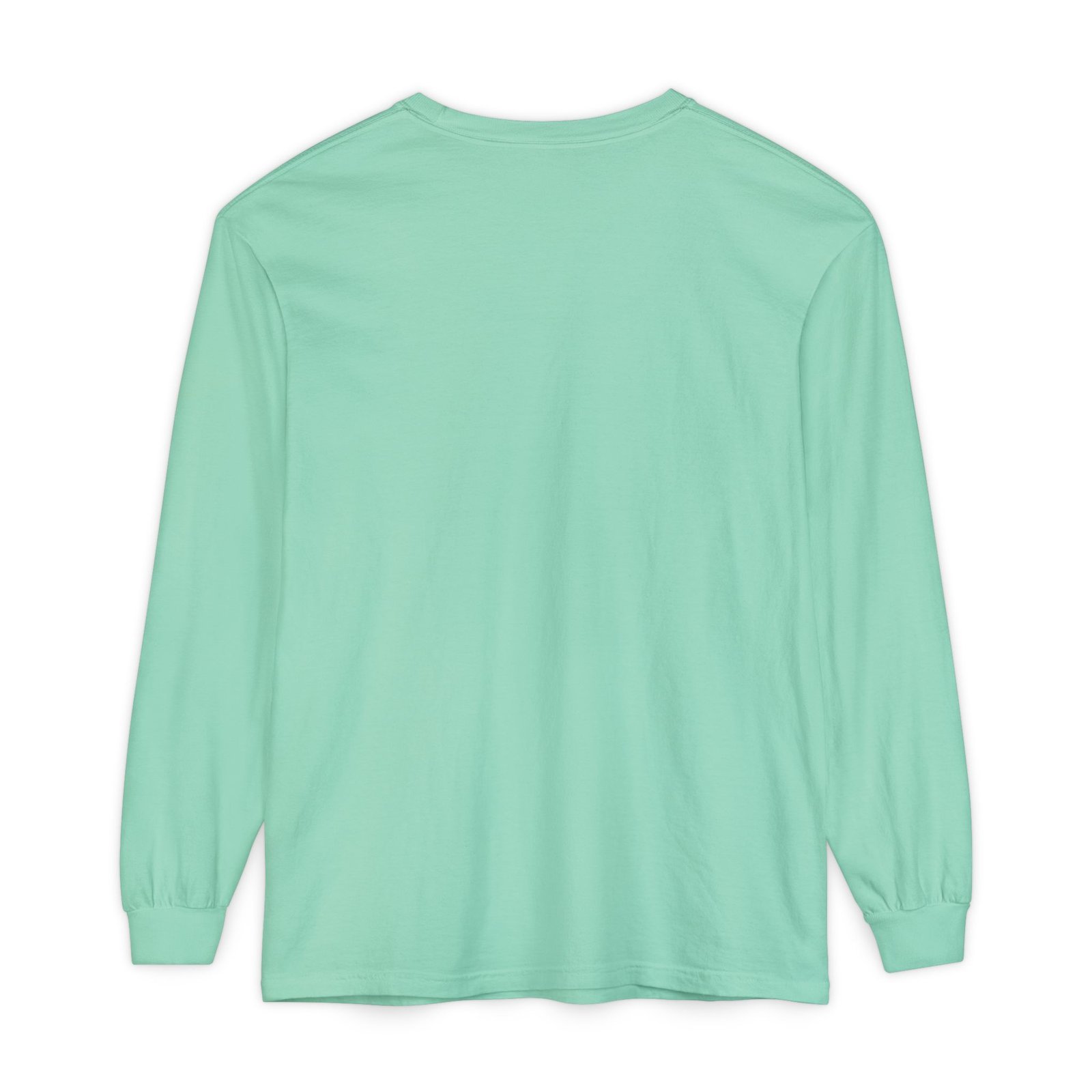 Unisex Garment-dyed Long Sleeve T-Shirt—"Orky Bff Kids Learning " - Image 26