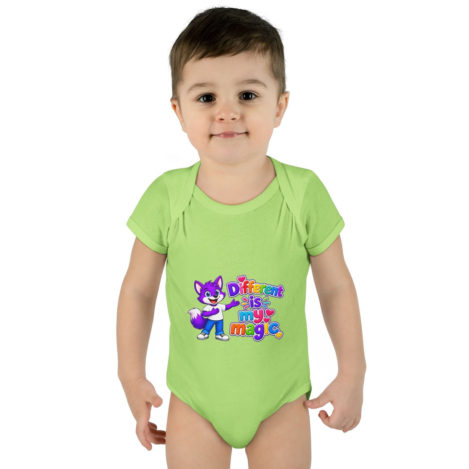 Infant Bodysuit - "Different Is My Magic" - Image 31