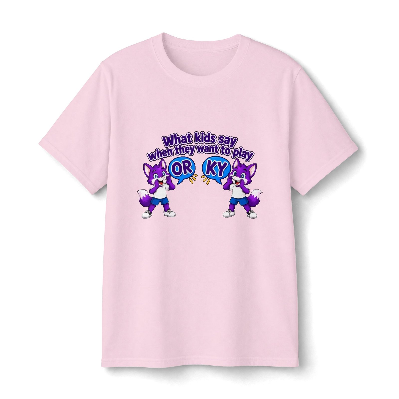 Youth Light Cotton Tee __ 'What Kids Say ' - Image 11