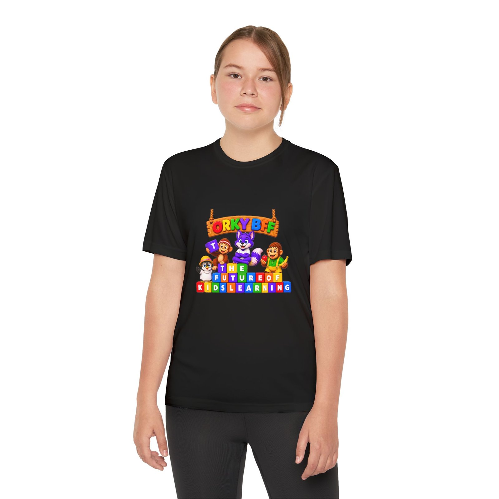 Youth Competitor Tee — 'The Future Kids Learning' - Image 16