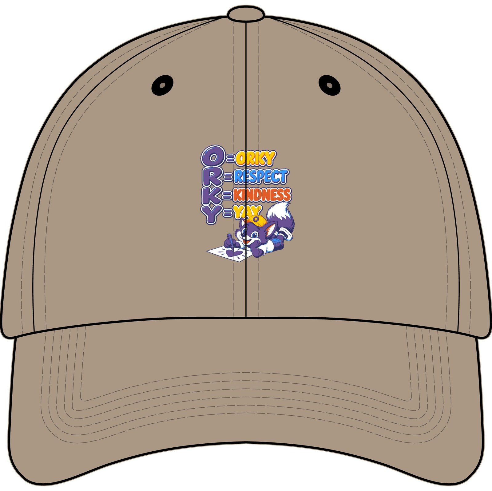 Youth Baseball Cap — "Okay, Respect , Kindness , Yay " - Image 13