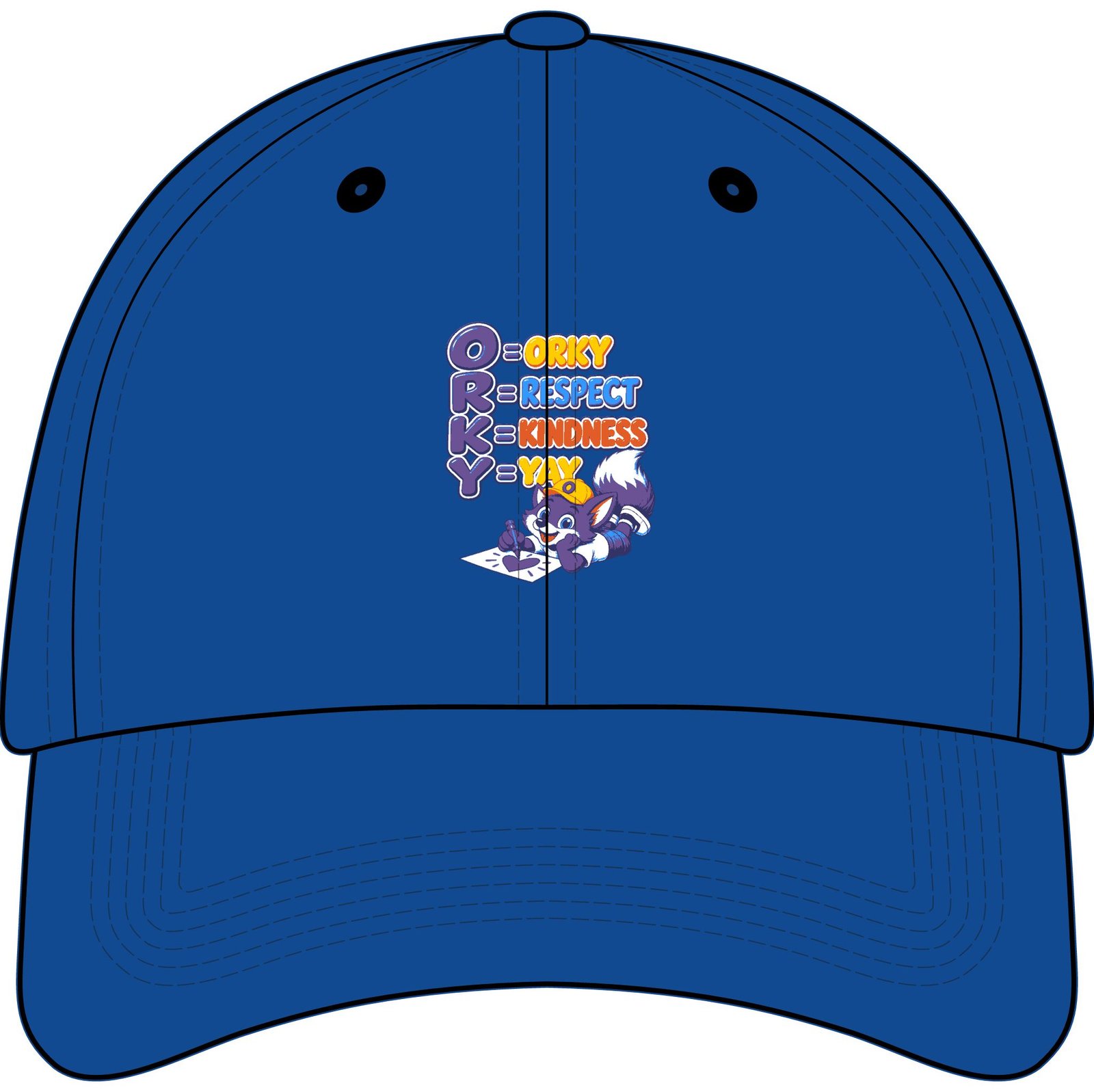 Youth Baseball Cap — "Okay, Respect , Kindness , Yay " - Image 21