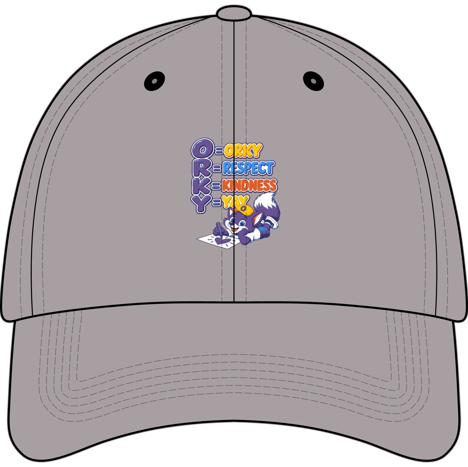 Youth Baseball Cap — "Okay, Respect , Kindness , Yay " - Image 33