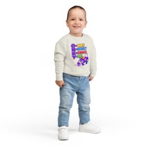 Toddler Sweatshirt — "ORKY Kindness Yay" Cute Fox