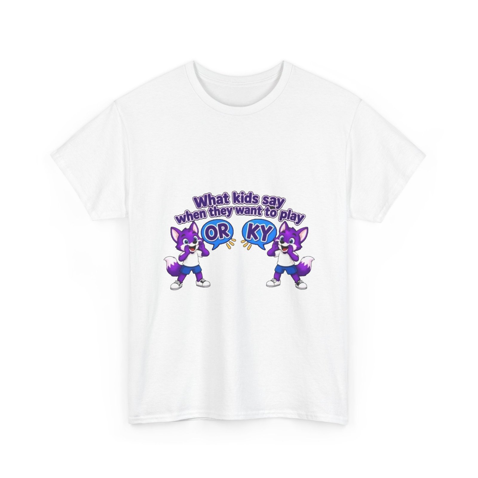 Unisex Heavy Cotton Tee — “What kids say" - Image 2